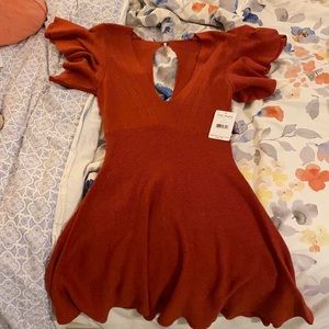 Free People Red Dress